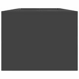 Fire Pit Black 160 x 45 x 35 cm Steel 859002