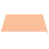 Awning Replacement Fabric Yellow and Orange 3x2.5 m Polyester 312015