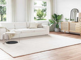 Anti-Slip Faux Rabbit Fur Rug OLITE Cream 200 x 280 cm 42021661