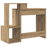 Desk with Drawer Artisan Oak 106 x 41 x 88.5 cm Engineered Wood 869473