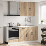 Kitchen Unit LUCCA 5 pcs Sonoma Oak Engineered Wood 3438257