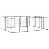 Outdoor Dog Kennel Steel 24.2 m 3082314