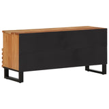 TV Cabinet 100x34x46 cm Solid Wood Acacia 377525