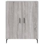 Highboard Grey Sonoma 69.5x34x180 cm Engineered Wood 3189275