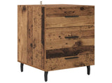 Bedside Cabinet Old Wood 40 x 40 x 66 cm Engineered Wood 882134