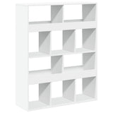 Bookcase White 100x33x125,5 cm Engineered Wood 3309357