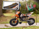 12V Kids Electric Motorbike, Kids Electric Ride on motorcycle w/ Twist Grip Throttle, Training T3398P422393