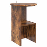 Side Table Smoked Oak 39.5 x 55 cm Engineered Wood 8001042