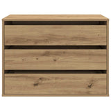 Corner Chest of Drawers Artisian Oak 80x41x58 cm Engineered Wood 852860