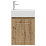 Bathroom Vanity Unit with Tap Artisan Oak 45.5 x 22.5 x 84 cm 889510