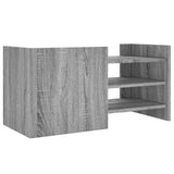TV Cabinet Grey Sonoma 80x35x40 cm Engineered Wood 848372