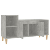 TV Cabinet Concrete Grey 100x35x55 cm Engineered Wood 821176
