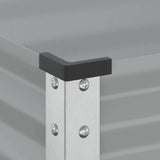 Garden Planter Grey 100x45x90 cm Steel 4008970