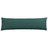 Sofa Pillows 2 pcs Dark Green 145 x 40 cm Fabric 42013830