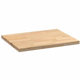 Kitchen Worktop 80x63.5x4 cm Solid Wood Oak Rectangular 4009003