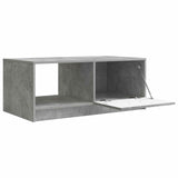Coffee Table Concrete Grey 90 x 50 x 37 cm Engineered Wood 895878