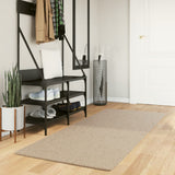 Rug HUARTE Short Pile Soft and Washable Sand 80x200 cm 375053