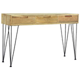 Console Table 120x35x76 cm Solid Teak 244573