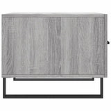 Coffee Tables 2 pcs Grey Sonoma 50x50x40 cm Engineered Wood 829457
