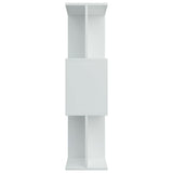Book Cabinet/Room Divider White 80x24x96 cm Engineered Wood 800081