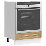 Oven Cabinet Kalmar Artisan Oak Engineered Wood 853526