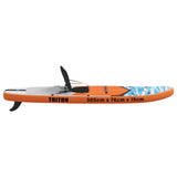 SUP Board with Seat 2-in-1 TRITON 305 x 76 x 15 cm Blue for 42039128