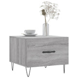 Coffee Tables 2 pcs Grey Sonoma 50x50x40 cm Engineered Wood 829393