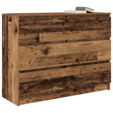 Sideboard Old Wood 100x35x76 cm Engineered Wood 3328505