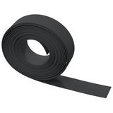 Garden Edgings 4 pcs Black 10 m 15 cm Polyethylene 3155446