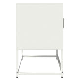 ZNTS TV Cabinet White 68x39x60.5 cm Cold-rolled Steel 853337