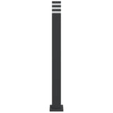 Outdoor Floor Lamp with Outlet Black 110 cm Aluminium 4006409