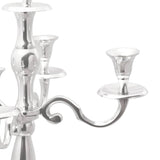 Candle Holder Silver 32 x 32 x 79.5 cm Aluminium 42000156