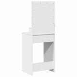 Dressing Table White 50 x 41 x 135 cm Engineered Wood 865091