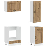 Kitchen Unit KALMAR 8 pcs Artisan Oak Engineered Wood 3438202
