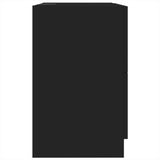 Sink Cabinet Black 59x37x59 cm Engineered Wood 848109