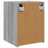 TV Wall Cabinet Wall-mounted 2 pcs Grey Sonoma 30 x 31 x 40 cm 892262