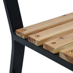 ZNTS Garden Bench 120 cm Wood 47940