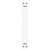 Coffee Table Legs U-Shaped 2 pcs White 50x cm Steel 4013157