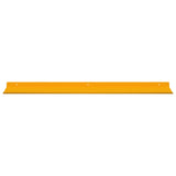 Floating Shelf 4 pcs Mustard Yellow 100 x 18 x 2.5 cm Steel 8004051