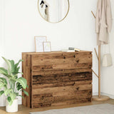 Sideboard Old Wood 100x35x76 cm Engineered Wood 3328505