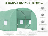 4.5m x 2m x 2m Walk-in Tunnel Greenhouse Garden Plant Growing House with Door and Ventilation T3398P325198