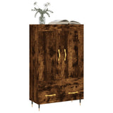 Highboard Smoked Oak 69.5x31x115 cm Engineered Wood 830305