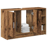 Bathroom Cabinet Old Wood 90 x 29 x 55 cm Engineered wood 869209