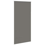 Roller Blind Blackout Grey 115x210 cm Fabric Width 110.7 cm Polyester 4011183