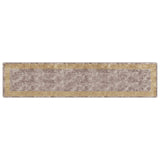 Rug Runner MARSA Grey 80 x 350 cm Polyester and PVC 42023355