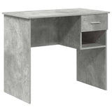 Desk with Drawer Concrete Grey 90 x 49 x 75 cm Engineered Wood 869269
