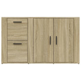 Sideboard Sonoma Oak 100x33x59.5 cm Engineered Wood 820999