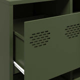 Sideboard Olive Green 135x39x103.5 cm Cold-rolled Steel 3307177