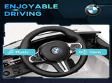 12V BMW Licensed Kids Car, with Easy Transport, Remote Control, Suspension, Music, Horn, LED Lights, T3398P348410