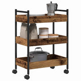 Kitchen Trolley Old wood 50 x 30 x 70 cm Engineered Wood 869108